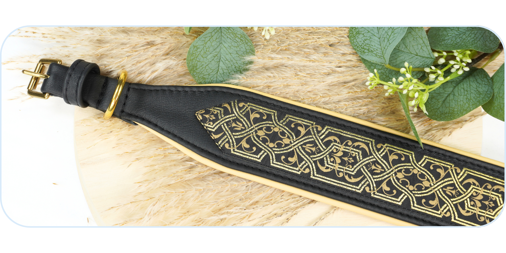 Halsband mit Borte